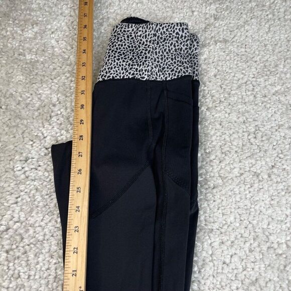 Lululemon All The Right Places Legging Black Miss Mosaic White - Picture 10 of 11